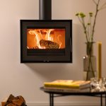 Wanders WAN 2075 Black Edition Wall Mounted Wood Burning Stove 2