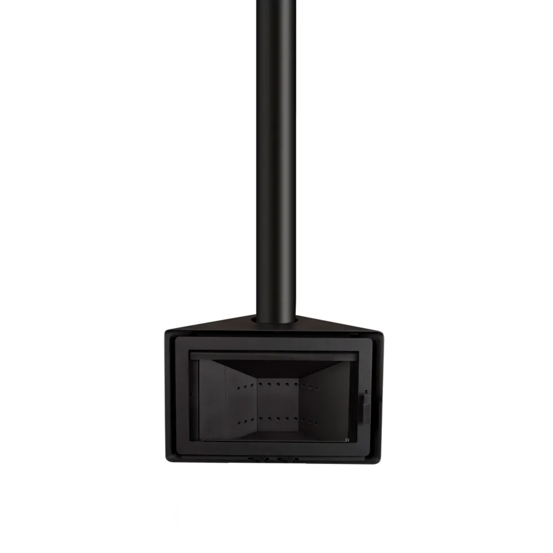 Rocal Angle Wall Mounted Wood Burning Stove