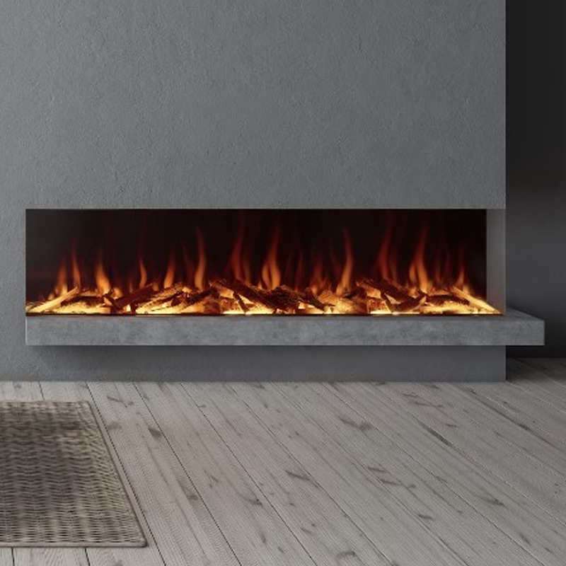 Newman E-Ferno Azar 1250-FD Inset Electric Fire — Bonfire