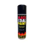 Black Coal Effect Paint – 300ml Aerosol (Pack of 6)