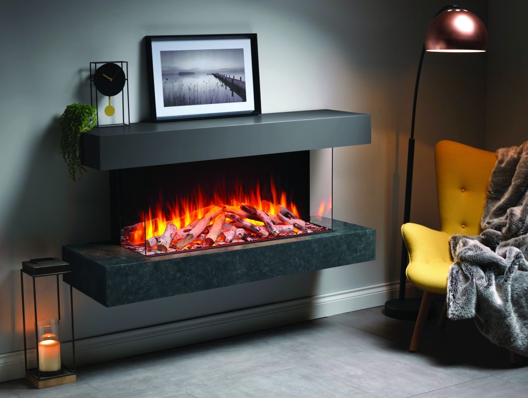 Solution Fires Sheringham Electric Fire Suite