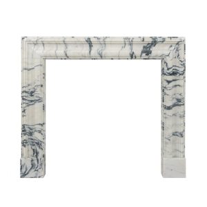 Cast Tec Bolection 50" Arabescato Marble Fireplace Surround