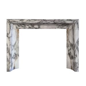 Scarpa Standard 59" Arabescato Marble Fireplace Surround