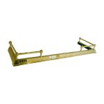 Classic 6 Brass Fireplace Hearth Fender