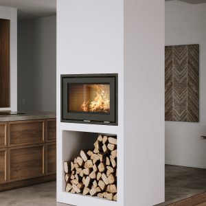 RAIS 500-1 Front Inset Wood Burning Fire
