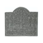 Royal Oak Large Traditional Cast Iron Fire Back