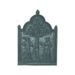 Tree of Life Traditional Cast Iron Fire Back