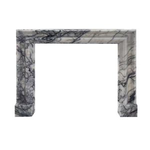 Wren Bolection 50" Lilac Viola Marble Fireplace Surround