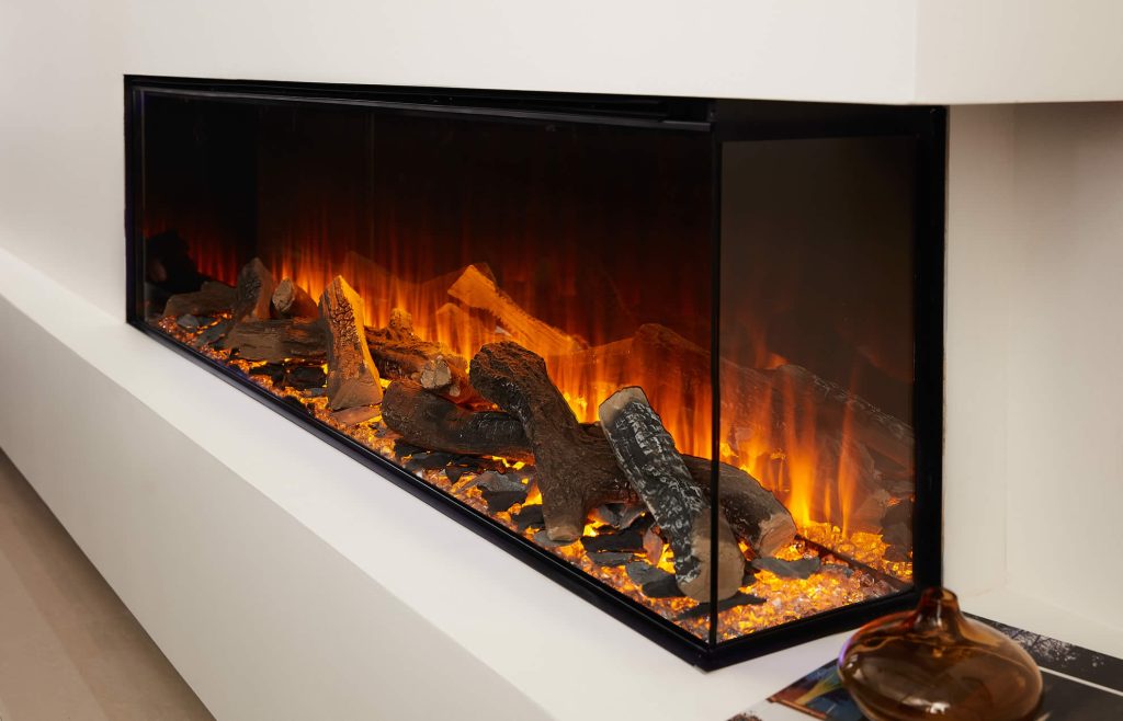 British Fires Two Sided Installation