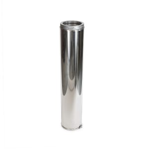Schiedel ICID Plus 1000mm Stainless Steel Twin Wall Flue Pipe