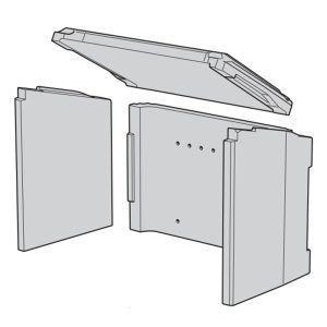 Contura i1 / 110 / 130 Firebrick Set