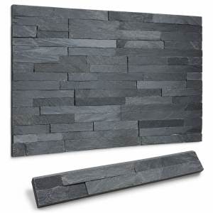 Charcoal Slate Fireplace Chamber Tiles – ½m² Pack