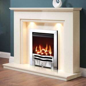 Langley 54" Complete Fireplace Suite