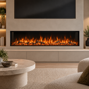 British Fires New Forest 1200 Slimline Electric Fire
