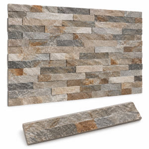 Oyster Slate Fireplace Chamber Tiles – ½m² Pack